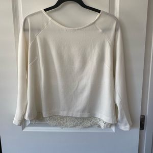 Biblance off-white w/ hem lace